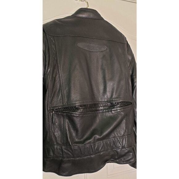 Vintage Harley Davidson Leather Riding Jacket - Picture 9 of 14